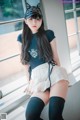 Jeong Jenny 정제니, [DJAWA] Classic Athletic Girl in Navy Blue Set.02 P14 No.5d1035