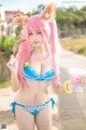 [毛毛喵 momocat] Tamamo no Mae Ver.Swimsuit P26 No.8acfb2 Image No. 7