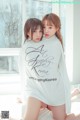 BoLoli 2017-04-07 Vol.042: Models Xia Mei Jiang (夏 美 酱) and Liu You Qi Sevenbaby (柳 侑 绮 Sevenbaby) (51 photos) P14 No.437664