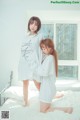 BoLoli 2017-04-07 Vol.042: Models Xia Mei Jiang (夏 美 酱) and Liu You Qi Sevenbaby (柳 侑 绮 Sevenbaby) (51 photos) P35 No.fbb685